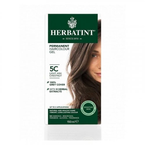 Herbatint 5c hamvas világos gesztenye hajfesték 150 ml