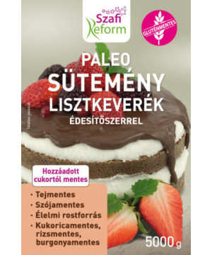 Szafi Reform Paleo sütemény lisztkeverék édesítőszerrel (gluténmentes) 5000 g