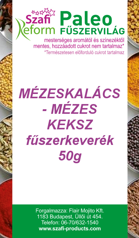 Szafi Reform keksz fűszerkeverék 50 g