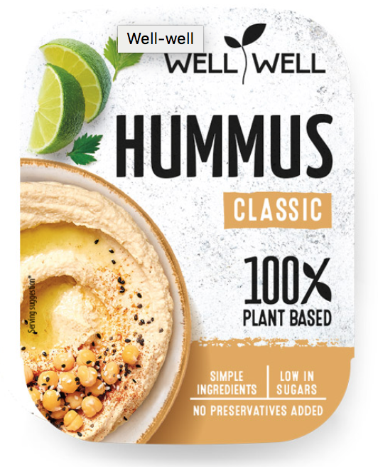Well well hummusz 150g