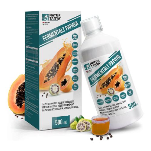 Natur Tanya Fermentált (erjesztett) papaya koncentrátum 500 ml