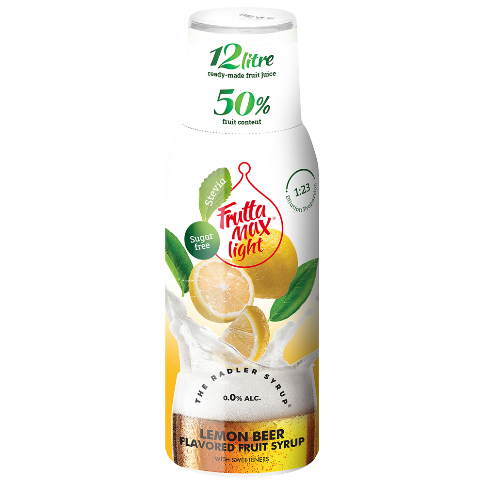 FruttaMax Bubble12 Light Lime-os sör ízű gyümölcsszörp 500 ml