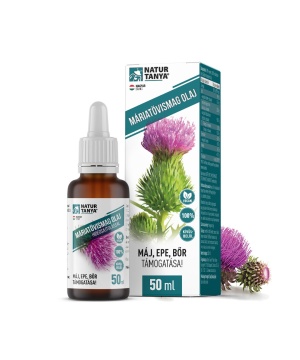 Natur Tanya Máriatövismag olaj 100%-os hidegen sajtolt 50 ml