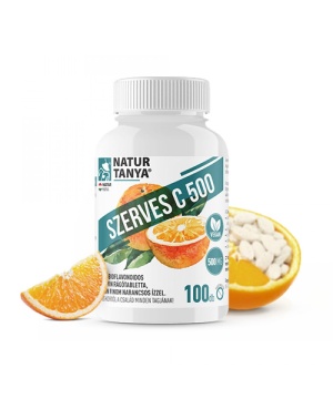 Natur Tanya szerves C 500 gyomorkímélő rágótabletta 100 db