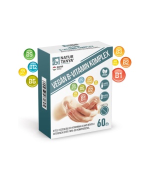 Natur Tanya Vegán B-vitamin komplex tabletta 60db