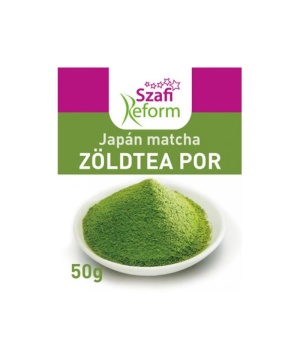 Szafi Reform japán matcha zöldtea por 50 g
