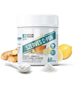 Natur Tanya Szerves C-vitamin por citromos 60 adag 114 g