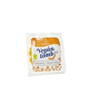 Veganchef vegán tömb cheddar ízű 200 g