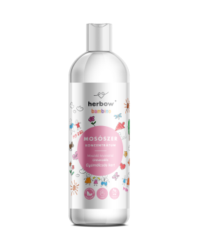 Herbow bambino folyékony mosószer koncentrátum univerzális gyümölcsös kert 1000 ml