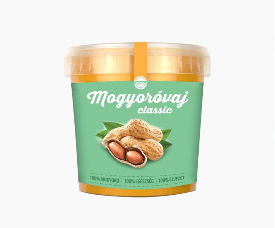 Valentines mogyoróvaj 100% classic 800 g