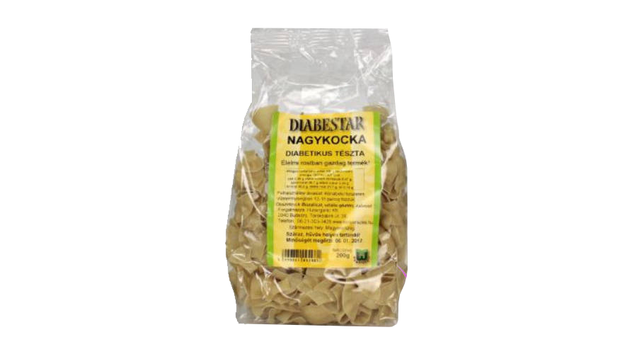 Diabestar tészta nagykocka 200 g