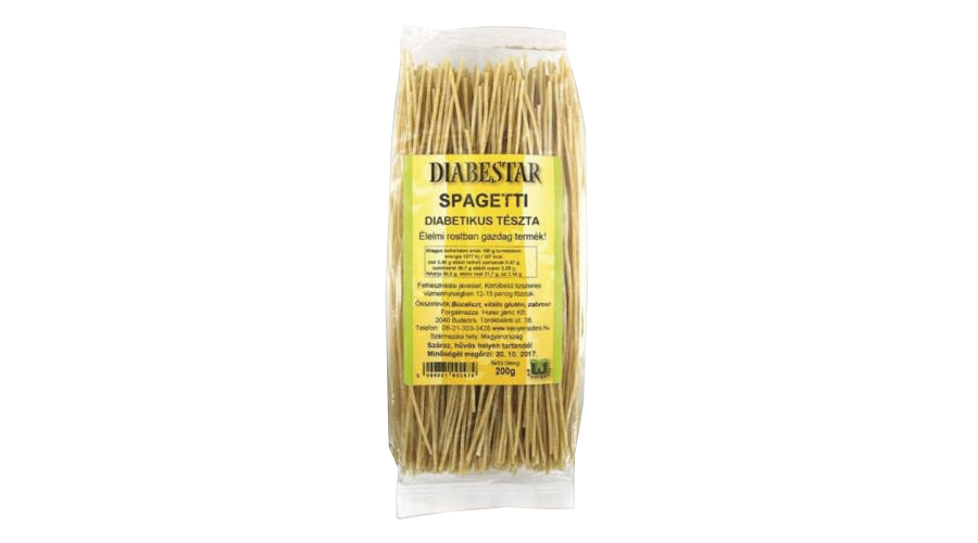 Diabestar tészta spagetti 200 g