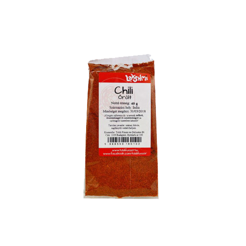 Lakshmi Őrőlt Chili (40g)