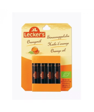 Leckers bio narancsolaj /étkezési/4x2 ml 8 ml