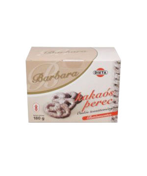 Barbara gluténmentes kakaós perec 180 g