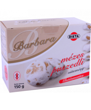 Barbara gluténmentes mézes puszedli 150 g