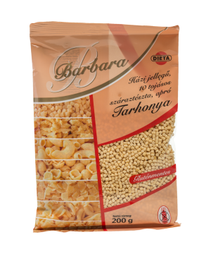 Barbara gluténmentes tészta tarhonya 200 g