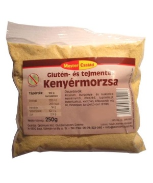 Mester Család gluténmentes kenyérmorzsa 250 g