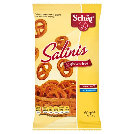 Schar gluténmentes salinis sósperec 60 g