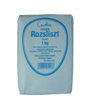 Csuta fehér rozsliszt rl-60 1000 g