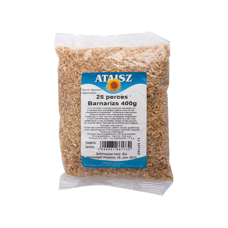 Ataisz barnarizs 25 perces 400 g