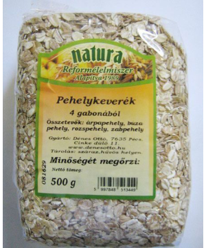 Natura pehelykeverék 4 gabonából 500 g