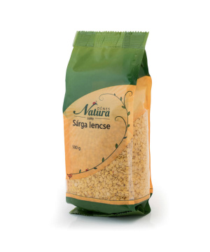 Natura sárga lencse 500 g