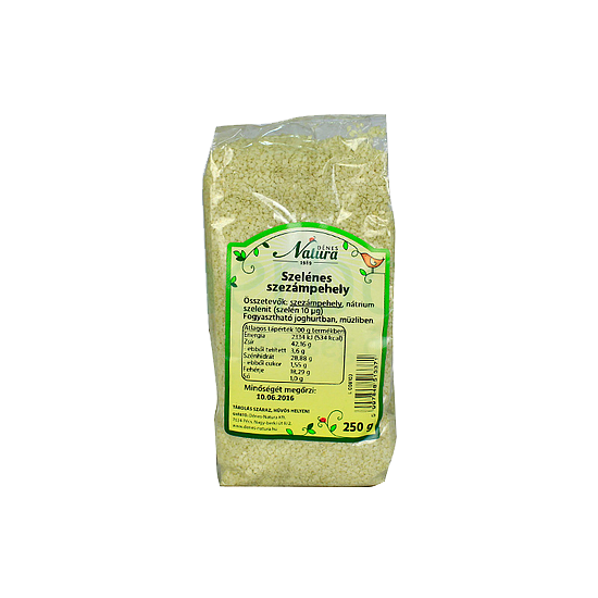 Natura szelénes szezámpehely 250 g
