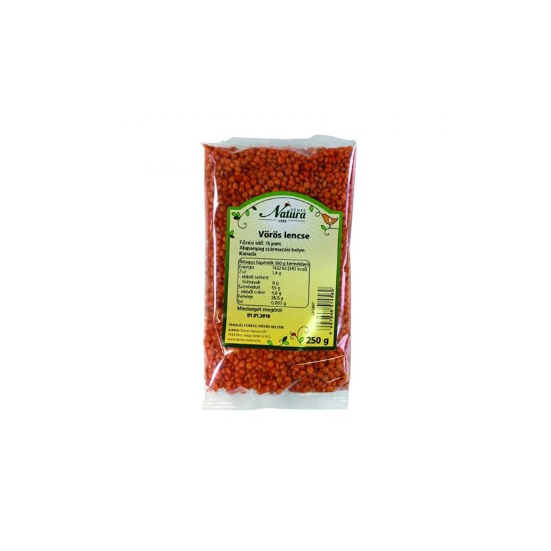 Natura vöröslencse 250 g