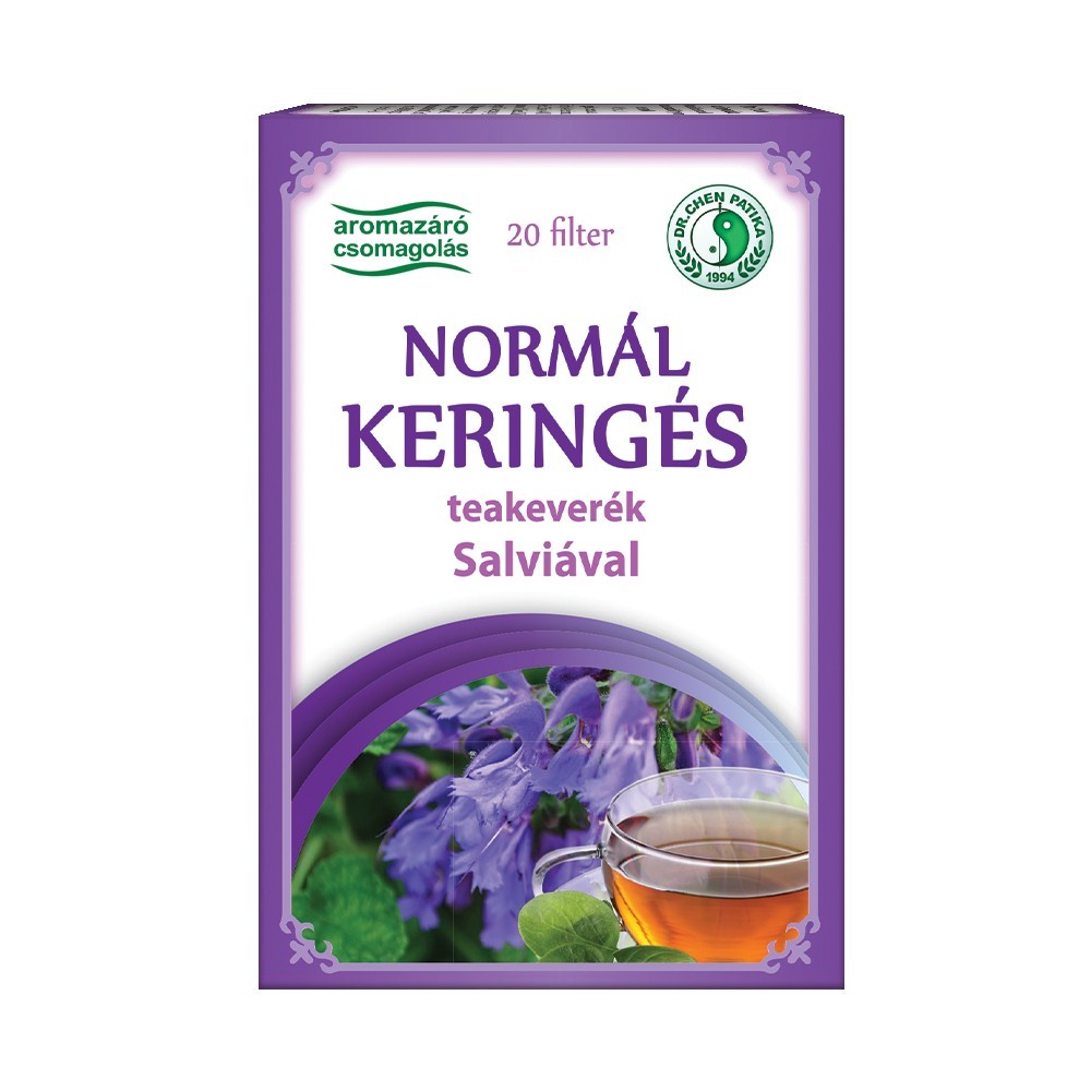 Dr. chen normál keringés tea salviával 20x2