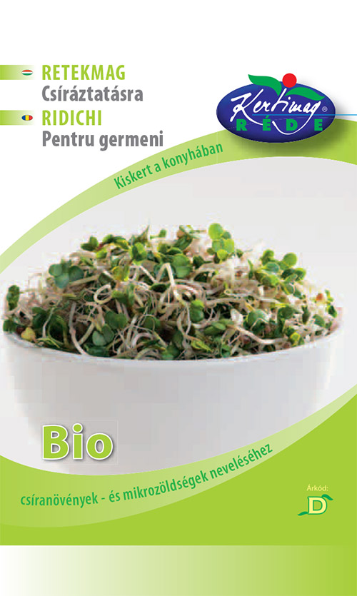 Réde bio retekmag csíráztatásra 15 g