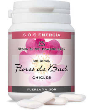 Bach virágterápiás rágógumi energia 60 g