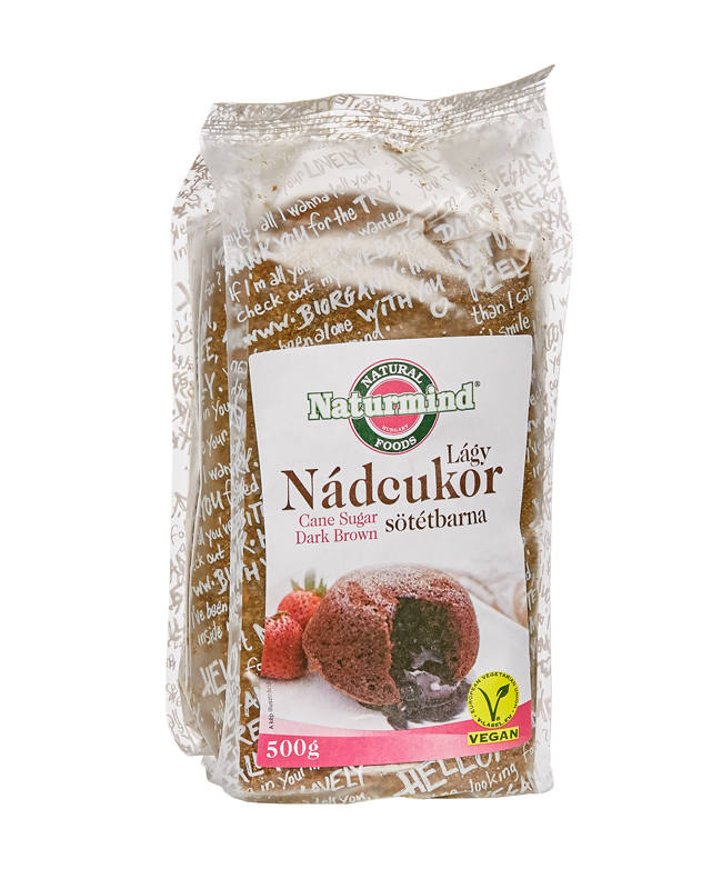 Naturmind nádcukor lágy sötétbarna 500 g