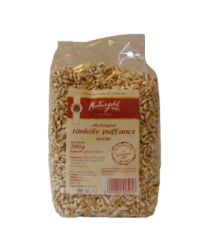 Naturgold bio tönköly puffancs natúr 200 g