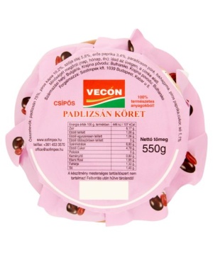 Vecon padlizsán köret csípős 550 g