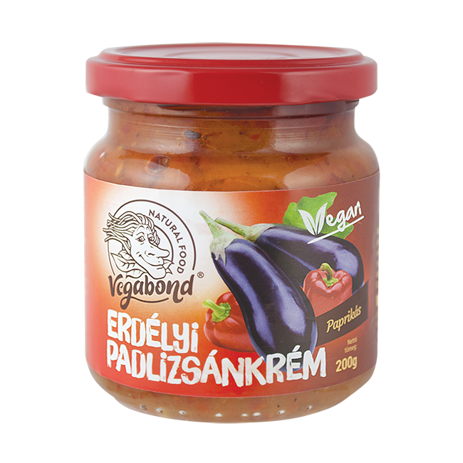 Vegabond erdélyi padlizsánkrém paprikás 200 g