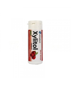 Xylitol rágógumi vörös áfonya 30 g