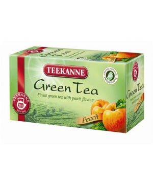 Teekanne zöld tea őszibarack 20x1