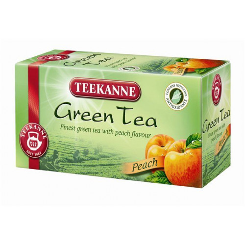 Teekanne zöld tea őszibarack 20x1