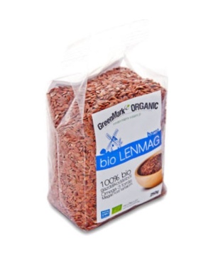 Greenmark bio lenmag barna 250 g