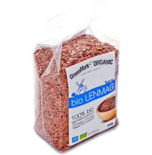 Greenmark bio lenmag barna 250 g