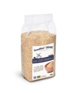 Greenmark bio szezámmag hántolatlan 250 g