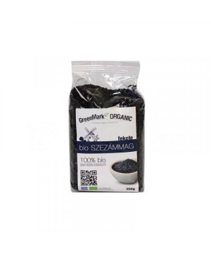 Greenmark bio szezámmag fekete 250 g