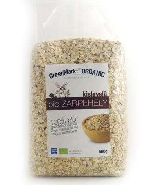 Greenmark bio zabpehely kisszemu 500 g