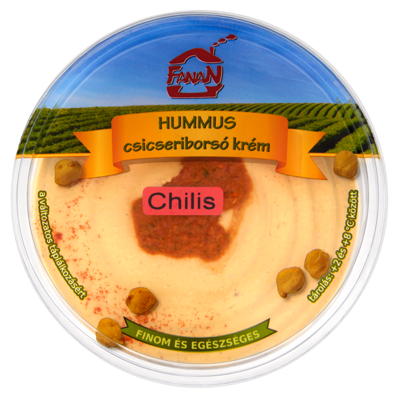 Bezula hummus csicseriborsó krém chilis szósszal 250 g