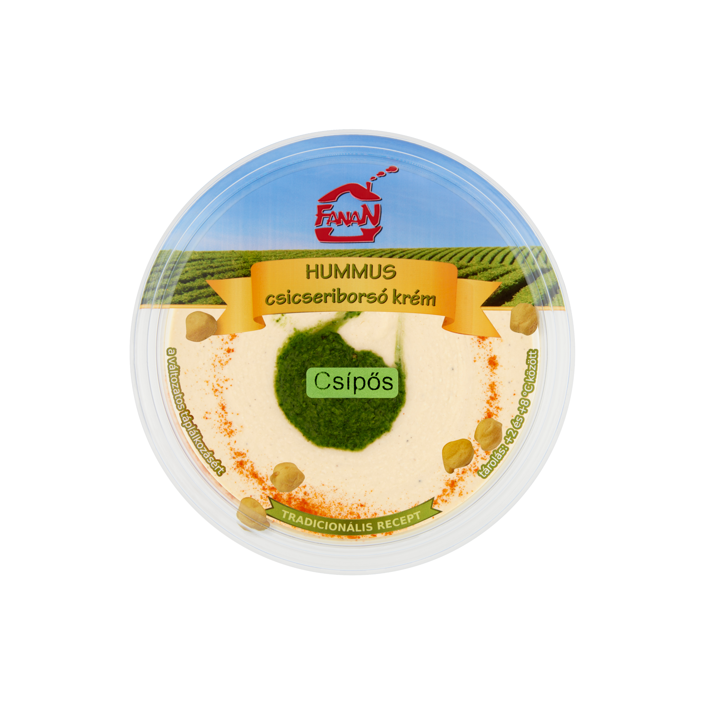 Bezula hummus csicseriborsó krém csípős szósszal 250 g