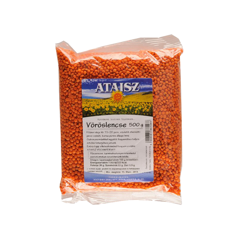 Ataisz vöröslencse 500 g
