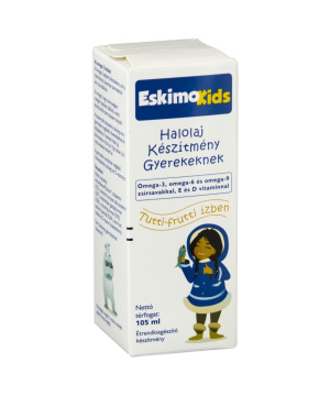 Eskimo kids halolaj tutti-frutti 105 ml