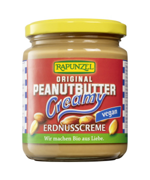 Rapunzel bio földimogyoróvaj krémes 250 g