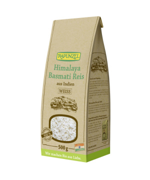 Rapunzel bio basmati fehér rizs 500 g
